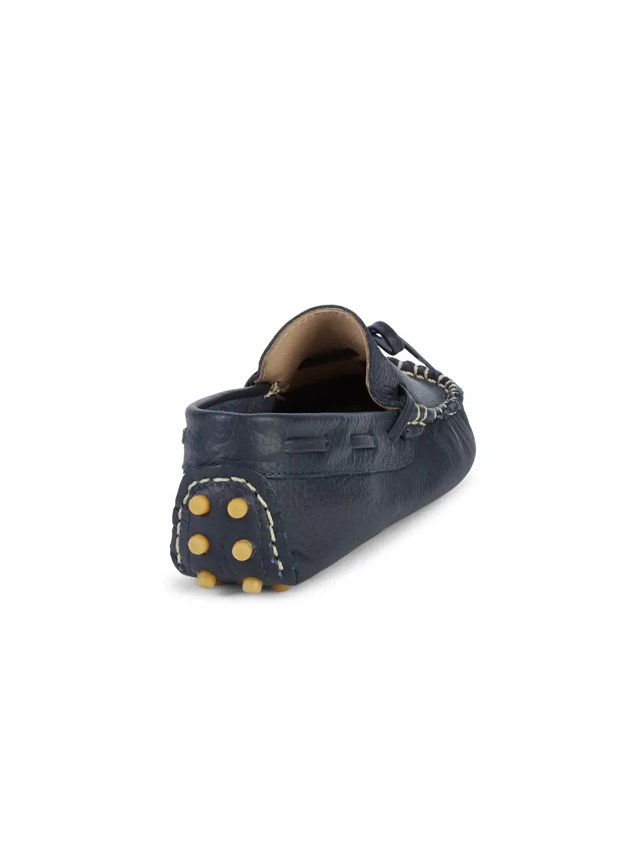 Elephantito Kid's Leather Driving Loafers - Navy 4 (Child) | Image 1 Elephantito Kid's Leather Driving Loafers - Navy 4 (Child) | Image 1