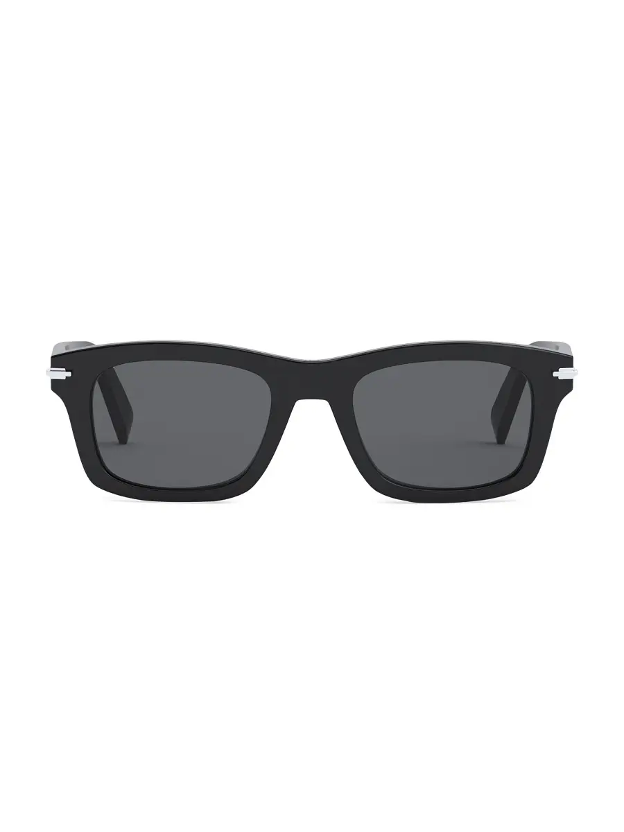 DIOR Men's DiorBlackSuit S7I 52MM Rectangular Sunglasses - Black | Image 1 DIOR Men's DiorBlackSuit S7I 52MM Rectangular Sunglasses - Black | Image 1