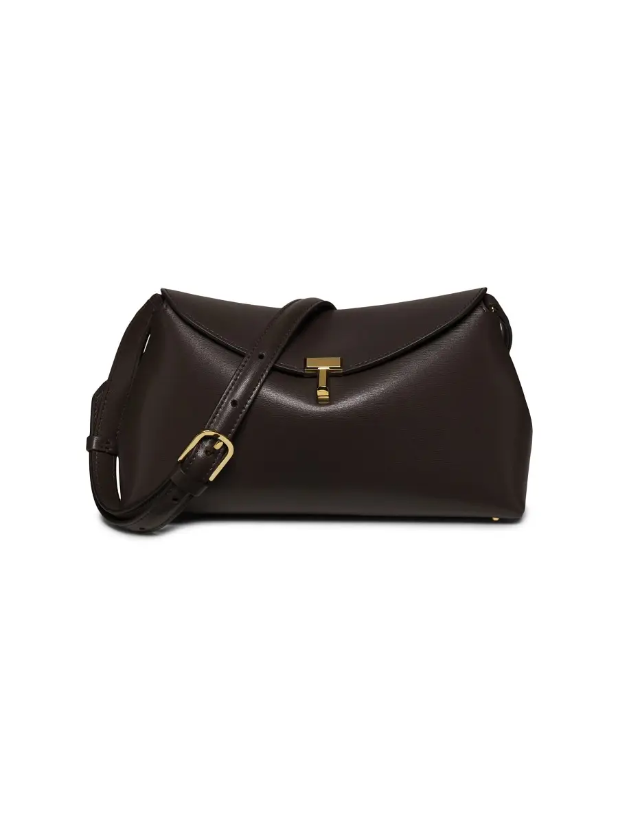 TOTEME Women's T-Lock Convertible Leather Clutch | Thumbnail 6 TOTEME Women's T-Lock Convertible Leather Clutch | Thumbnail 6