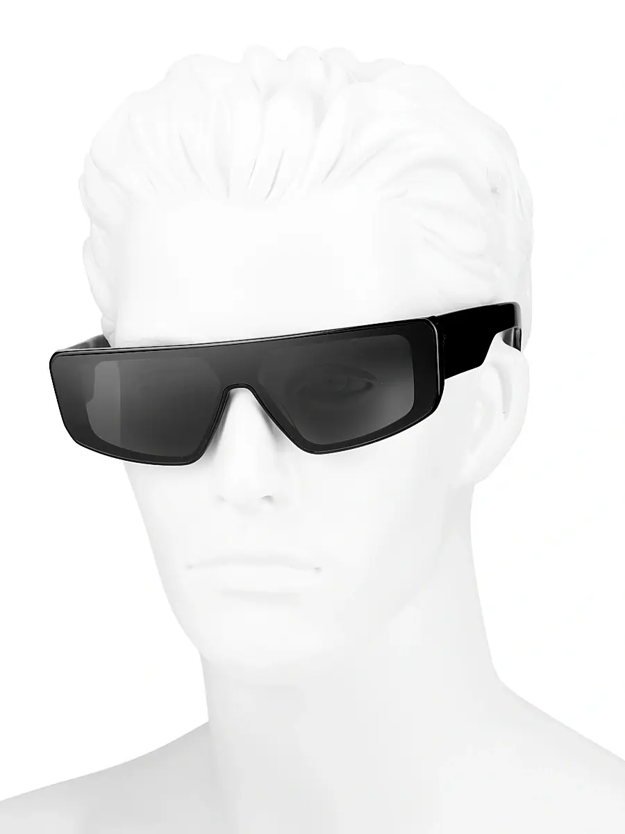 Rick Owens Men's Performa 70MM Rectangular Sunglasses | Thumbnail 4 Rick Owens Men's Performa 70MM Rectangular Sunglasses | Thumbnail 4