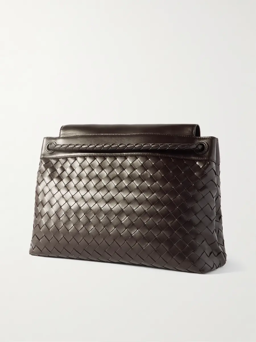 Bottega Veneta Andiamo Medium Intrecciato Leather Tote Bag - Men | Thumbnail 3 Bottega Veneta Andiamo Medium Intrecciato Leather Tote Bag - Men | Thumbnail 3