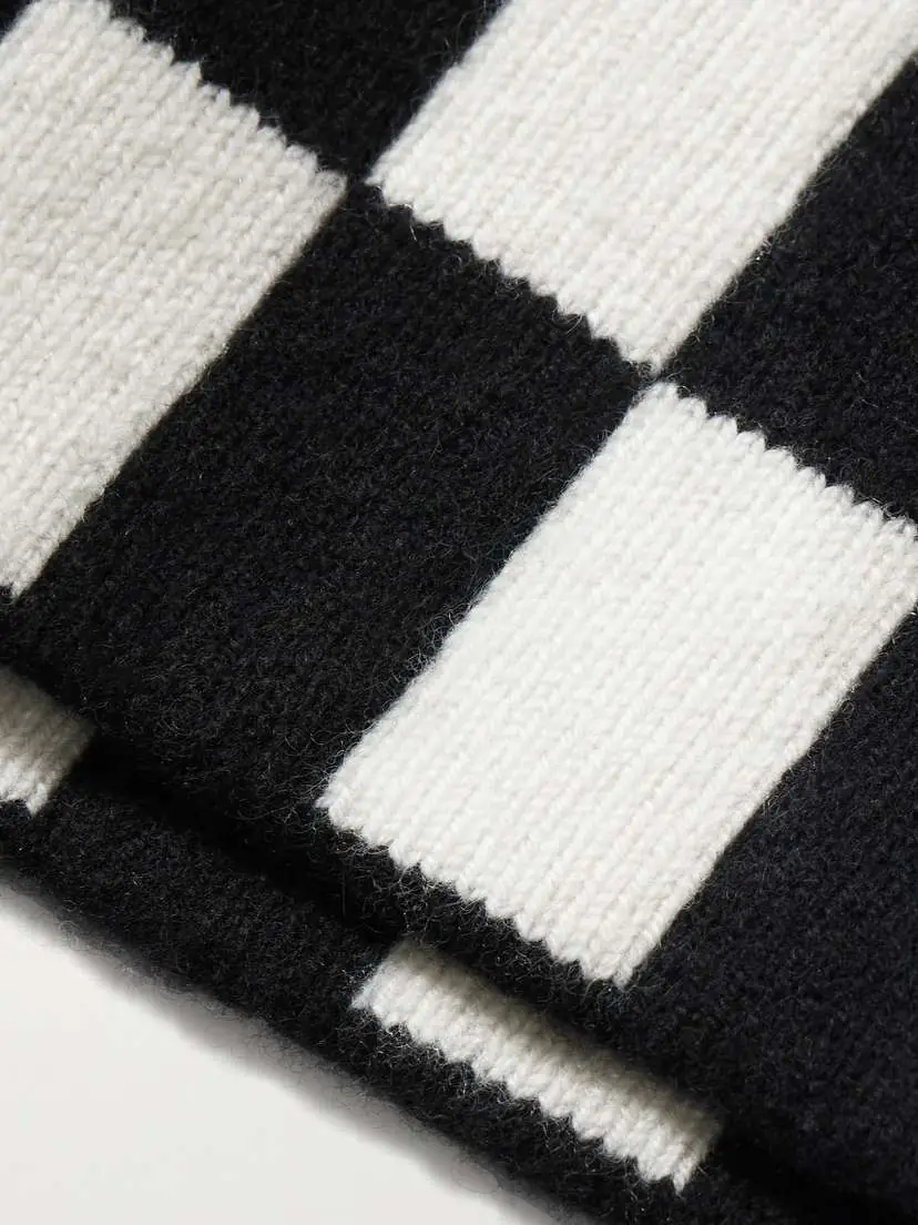 Guest In Residence Checked Cashmere Headband | Thumbnail 3 Guest In Residence Checked Cashmere Headband | Thumbnail 3
