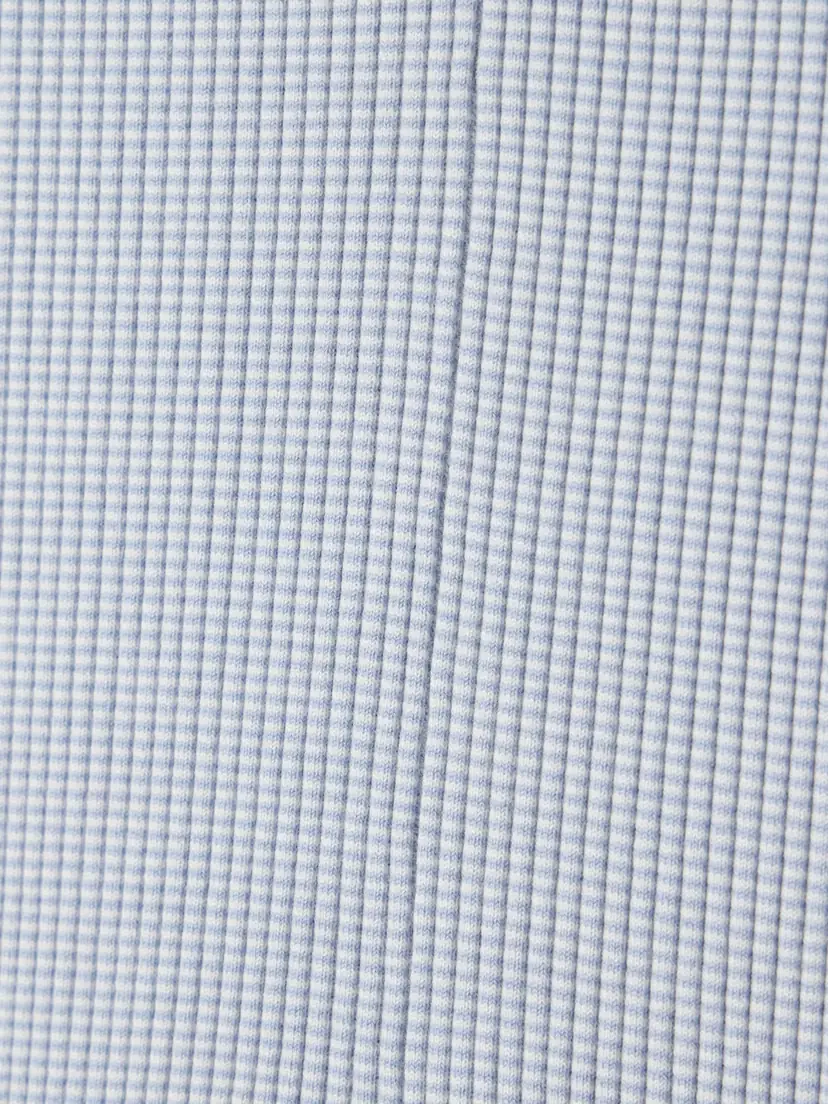 Guest In Residence Speed Skate Button-embellished Striped Ribbed Merino Wool-blend Stirrup Leggings | Thumbnail 5 Guest In Residence Speed Skate Button-embellished Striped Ribbed Merino Wool-blend Stirrup Leggings | Thumbnail 5