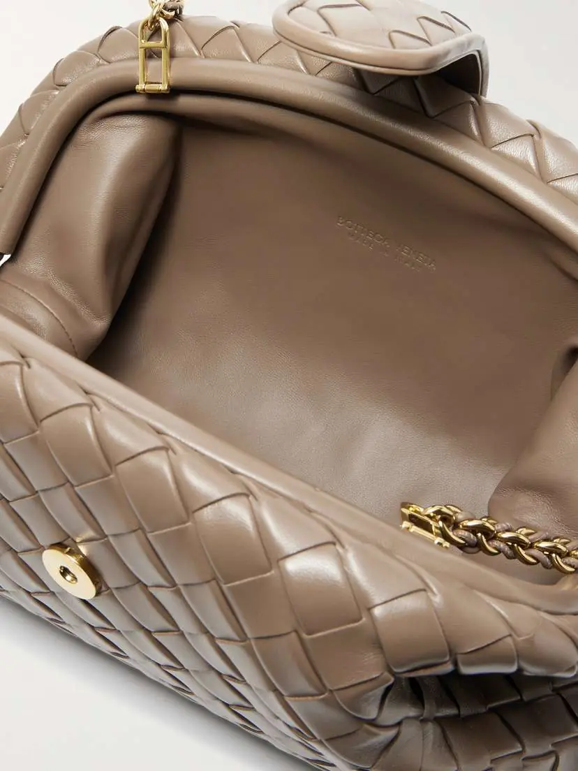 Bottega Veneta Lauren 1980 Small Intrecciato Leather Clutch | Thumbnail 5 Bottega Veneta Lauren 1980 Small Intrecciato Leather Clutch | Thumbnail 5