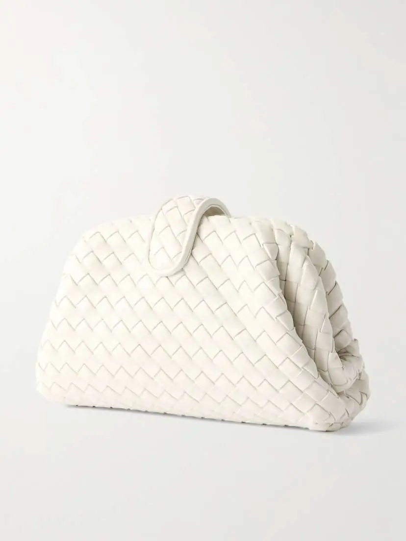 Bottega Veneta Lauren 1980 Small Intrecciato Leather Clutch | Thumbnail 3 Bottega Veneta Lauren 1980 Small Intrecciato Leather Clutch | Thumbnail 3