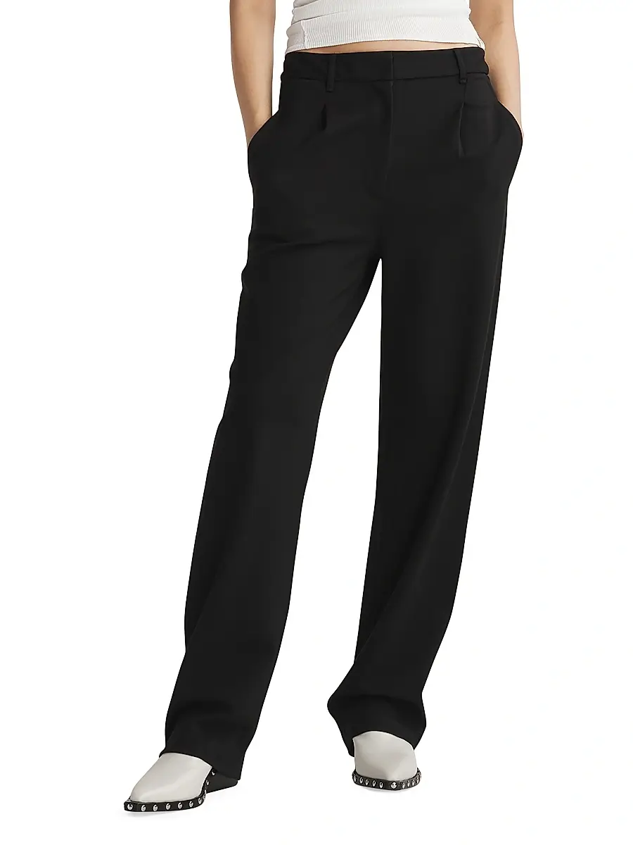 rag & bone Women's Irina Ponte Trousers | Thumbnail 3 rag & bone Women's Irina Ponte Trousers | Thumbnail 3