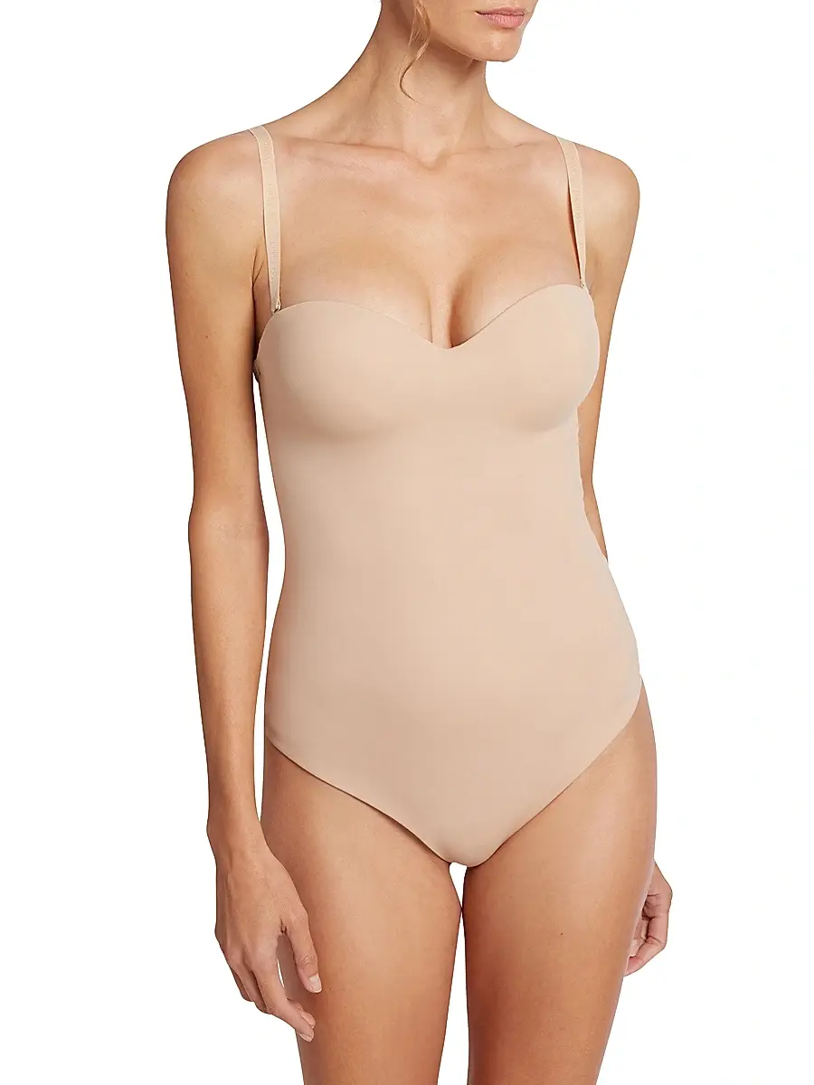 Wolford Women's Mat de Luxe Thong Bodysuit - Black | Thumbnail 2 Wolford Women's Mat de Luxe Thong Bodysuit - Black | Thumbnail 2