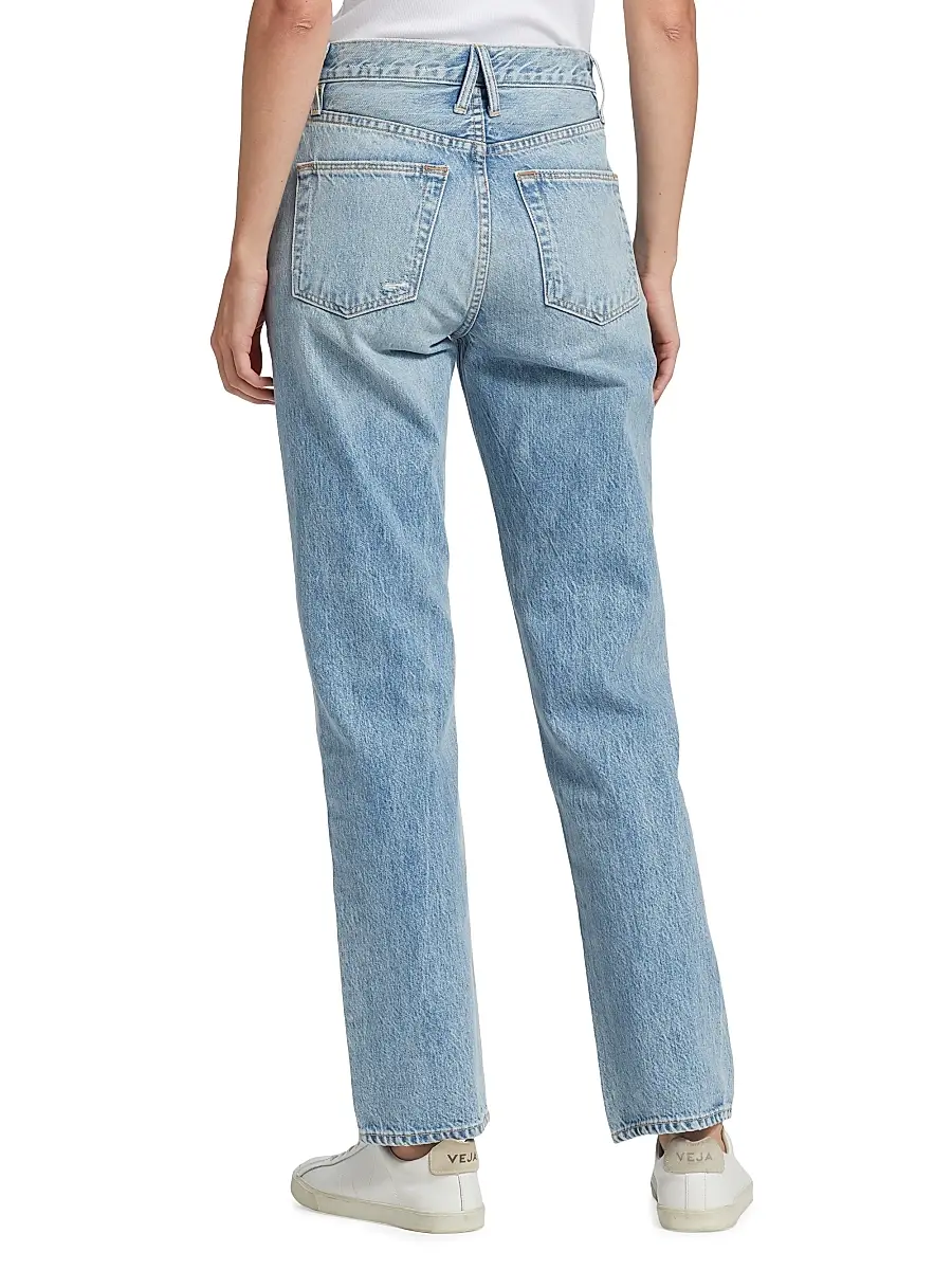 SLVRLAKE Women's London High-Rise Straight-Leg Jeans | Thumbnail 5 SLVRLAKE Women's London High-Rise Straight-Leg Jeans | Thumbnail 5
