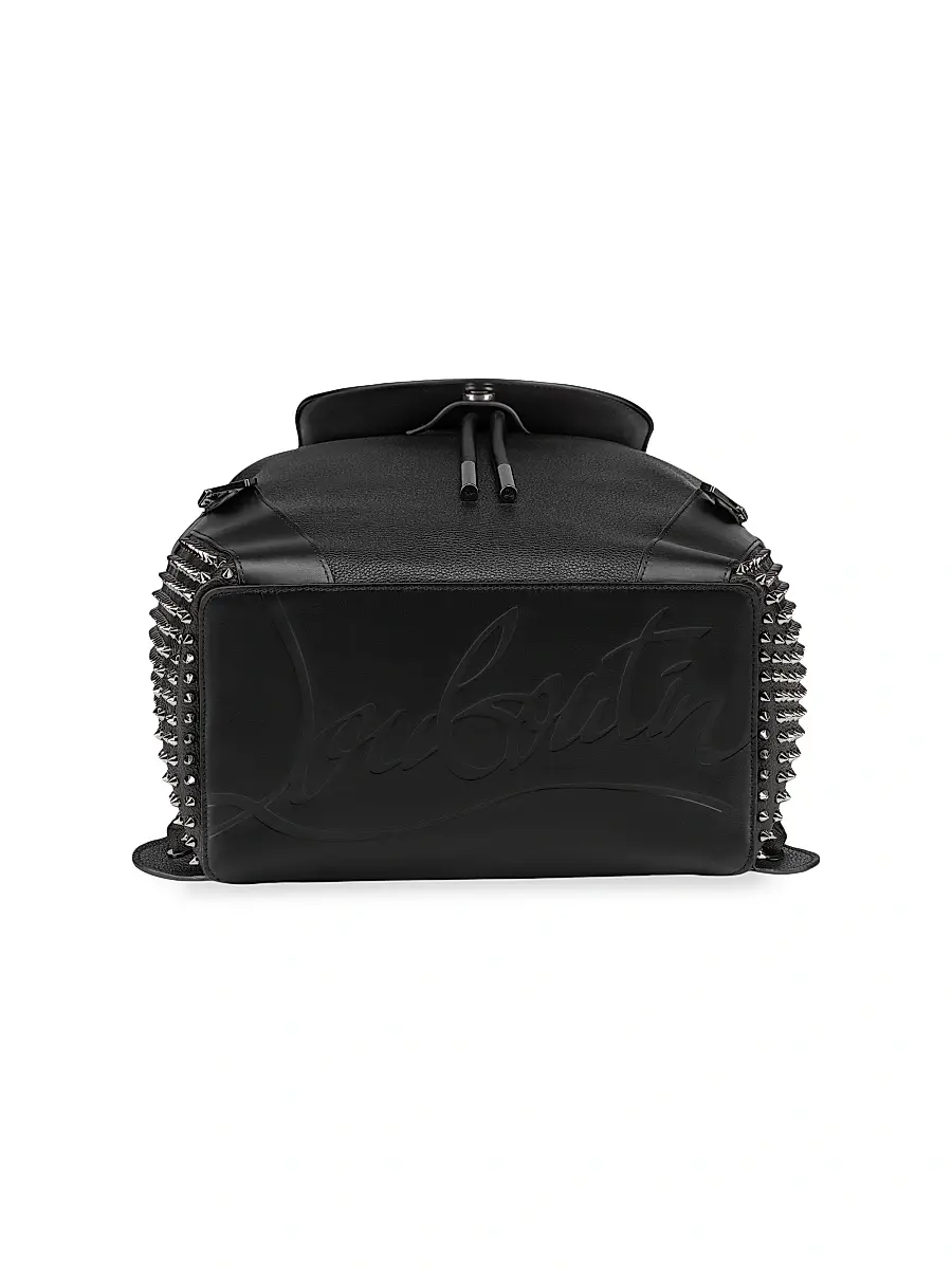 Christian Louboutin Men's Funky Calfskin Backpack - Black | Thumbnail 5 Christian Louboutin Men's Funky Calfskin Backpack - Black | Thumbnail 5