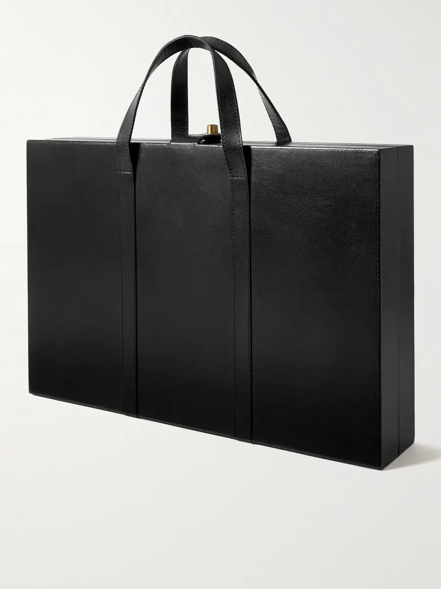 The Conran Shop Tavla Leather Backgammon Set - Men | Thumbnail 6