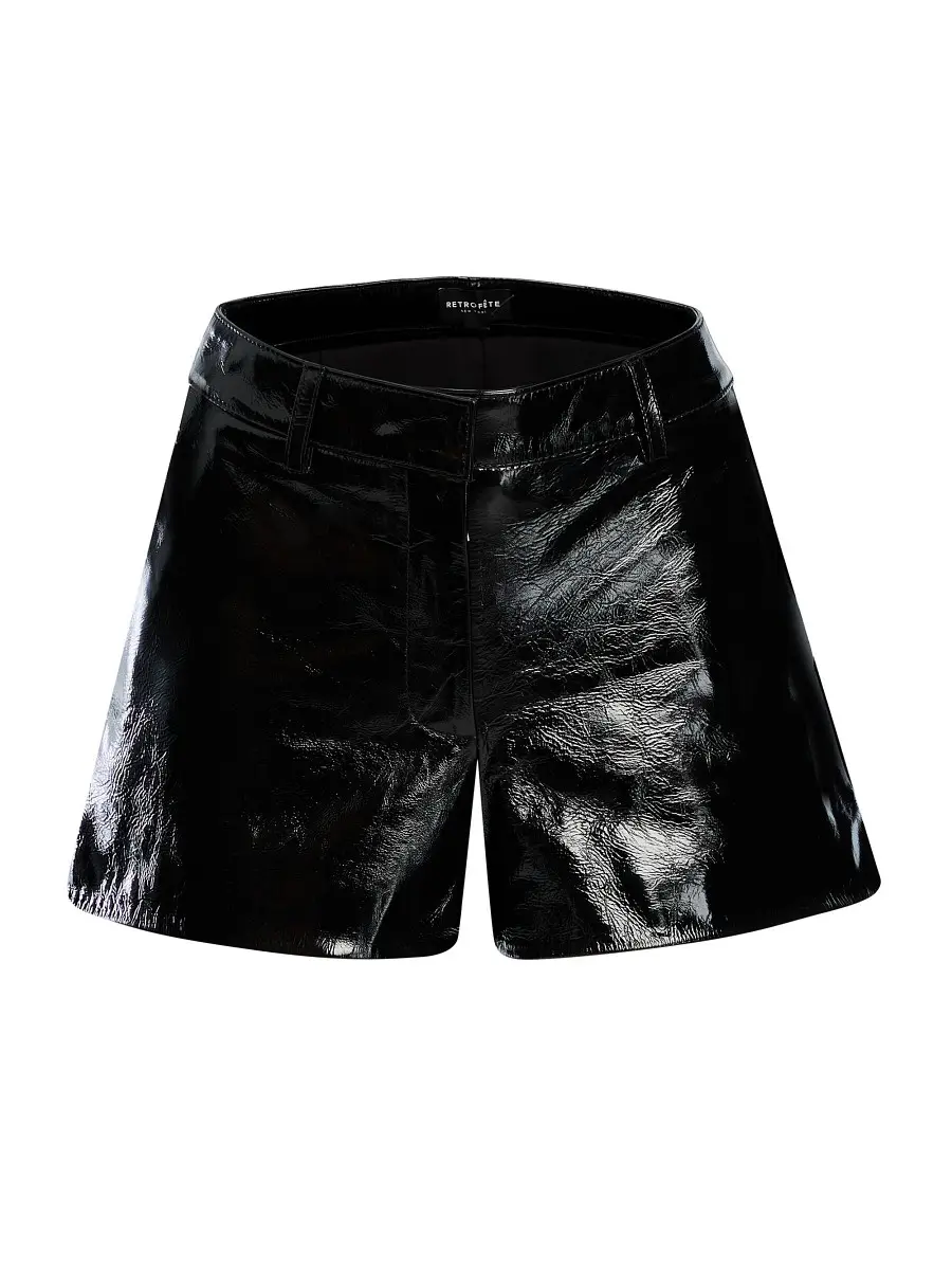Retrofête Women's Naya Shorts - Black | Thumbnail 4 Retrofête Women's Naya Shorts - Black | Thumbnail 4