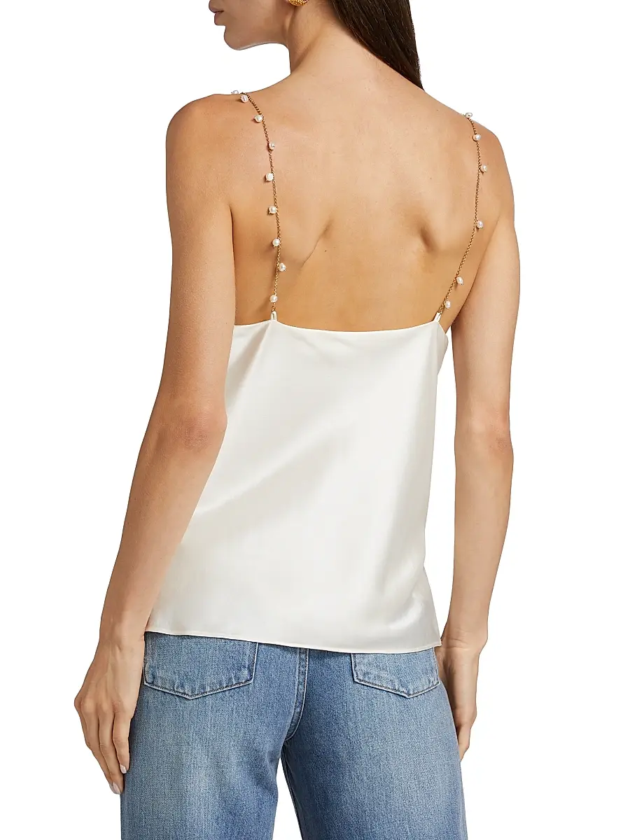 Cami NYC Women's Busy Cowlneck Silk-Blend Blouse | Thumbnail 5
