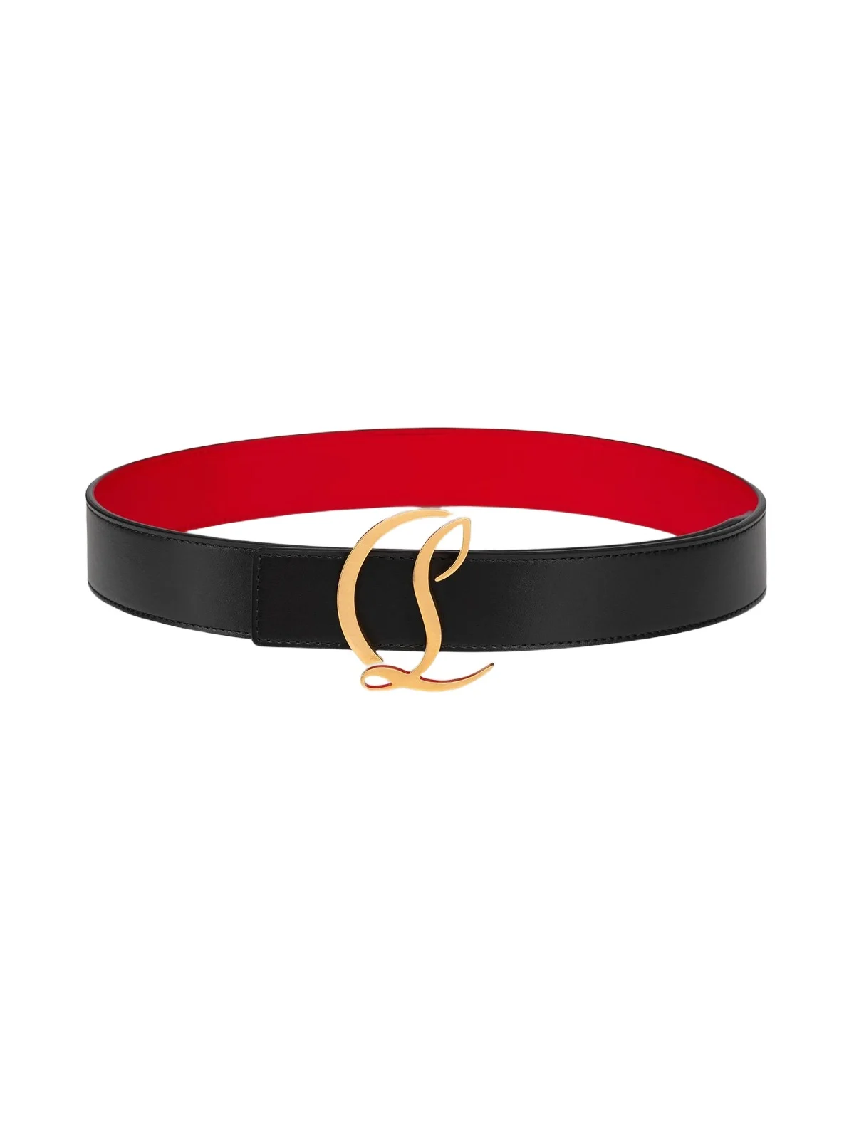 Women's CL Logo Leather Belt Women's CL Logo Leather Belt