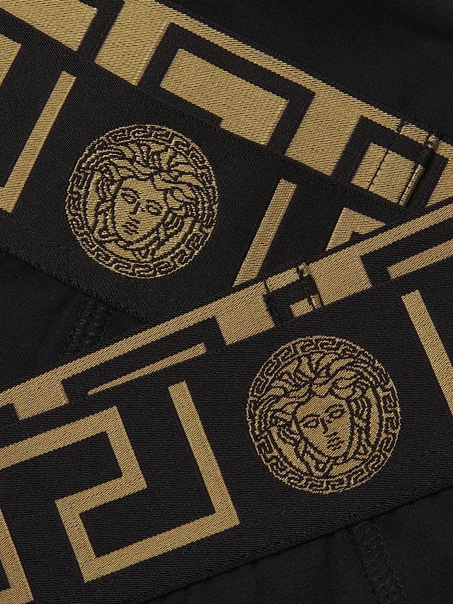Versace Men's Logo Band Briefs 2-Pack | Thumbnail 6 Versace Men's Logo Band Briefs 2-Pack | Thumbnail 6