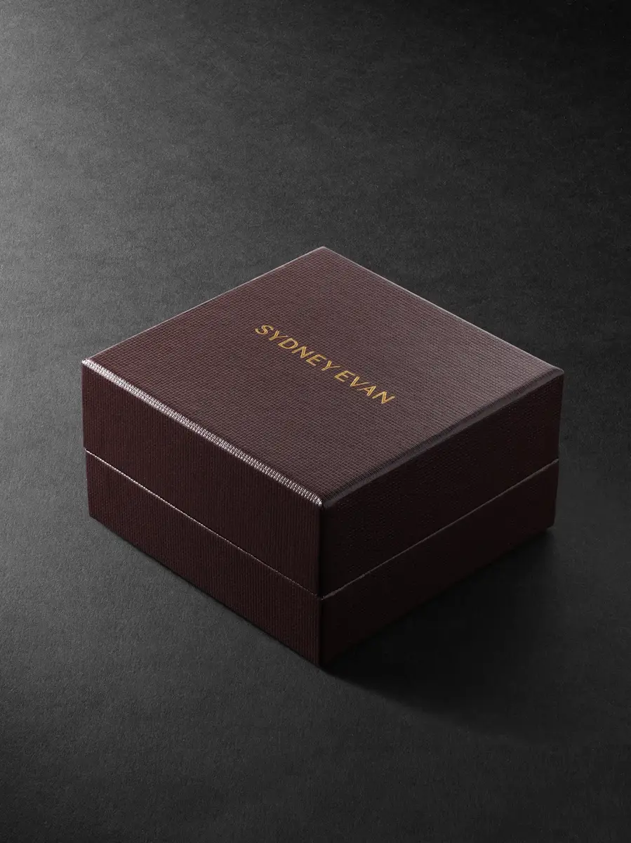 Sydney Evan 14-Karat Gold Diamond Single Earring - Men | Thumbnail 4