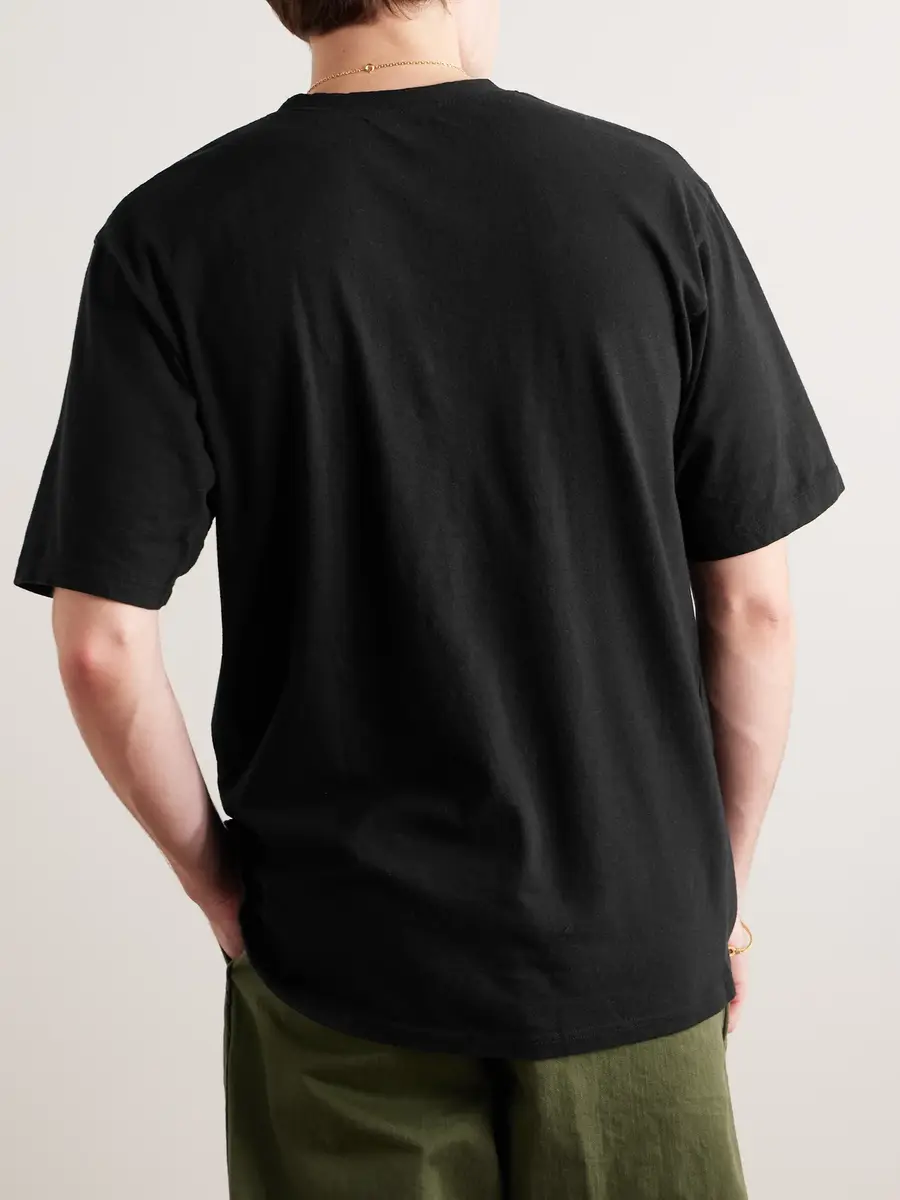 KAPITAL Logo-Appliquéd Cotton-Jersey T-Shirt - Men | Thumbnail 4