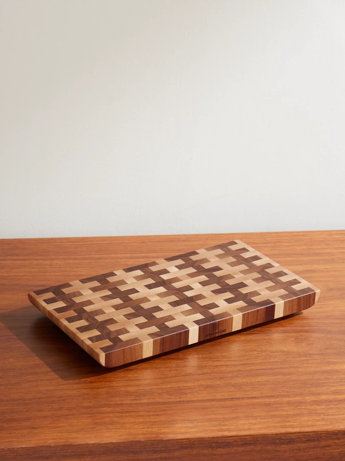 Soho Home Tyrell End Small Wood Chopping Board - Men