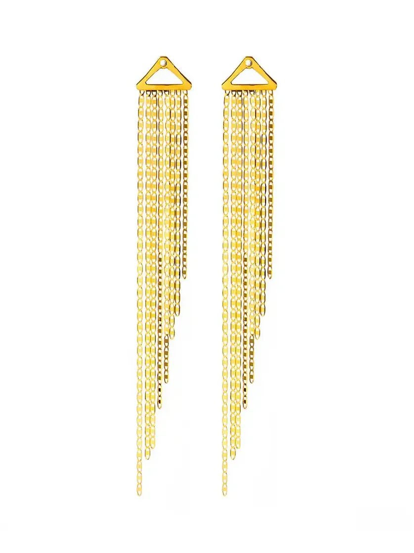 Ana Rocha E Appolinario 18K Gold Eight Fringes Backing For Earrings