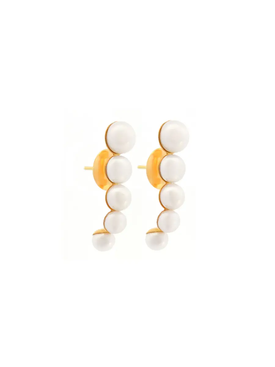 Wish Fine Jewelry Pearls Hook Earrings 18K Gold Ana Rocha & Apollinario | Thumbnail 2