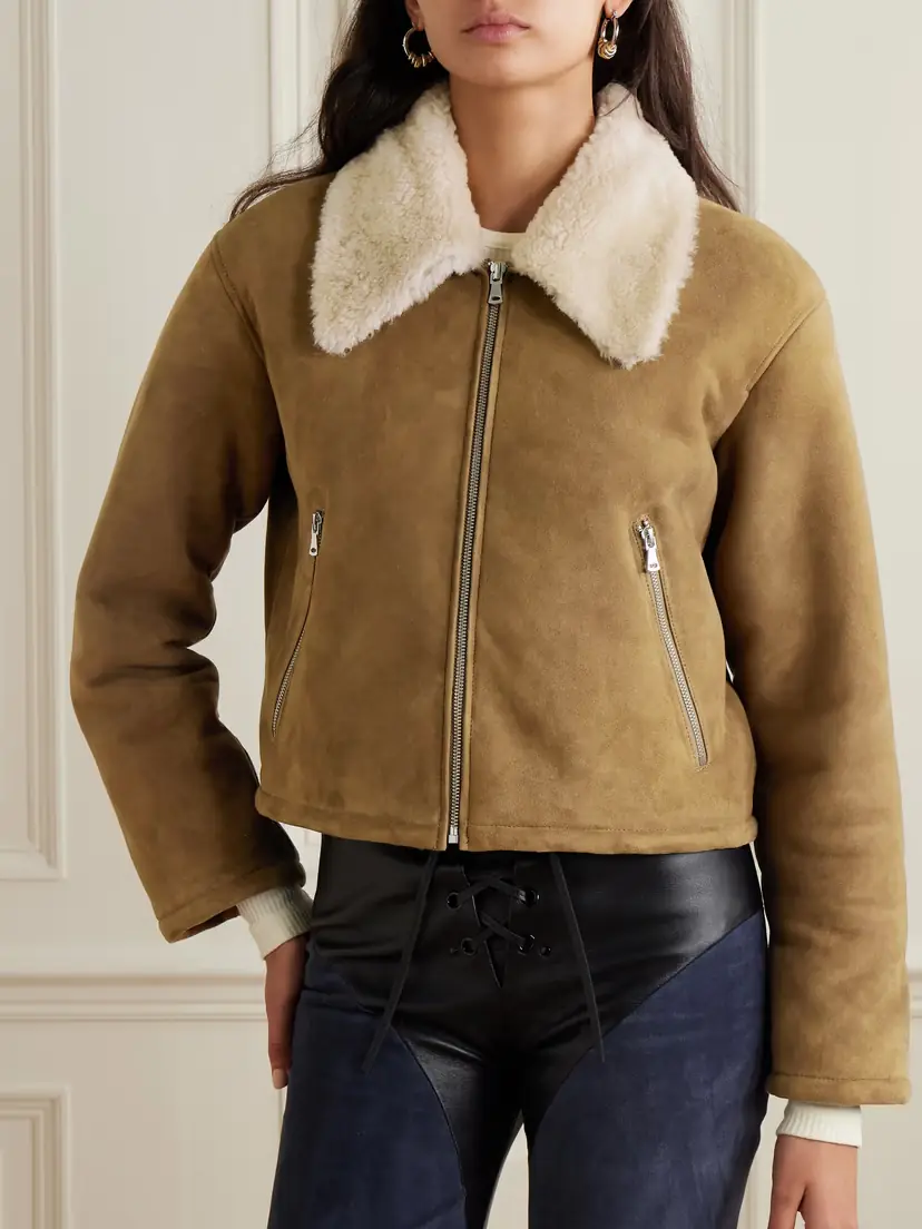Nour Hammour Nyla Shearling Jacket | Thumbnail 3 Nour Hammour Nyla Shearling Jacket | Thumbnail 3