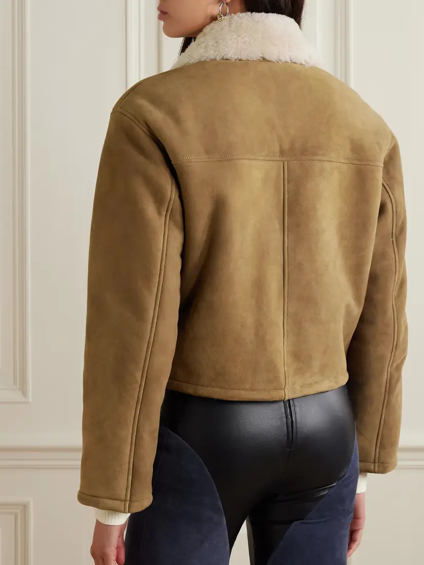 Nour Hammour Nyla Shearling Jacket | Thumbnail 4 Nour Hammour Nyla Shearling Jacket | Thumbnail 4