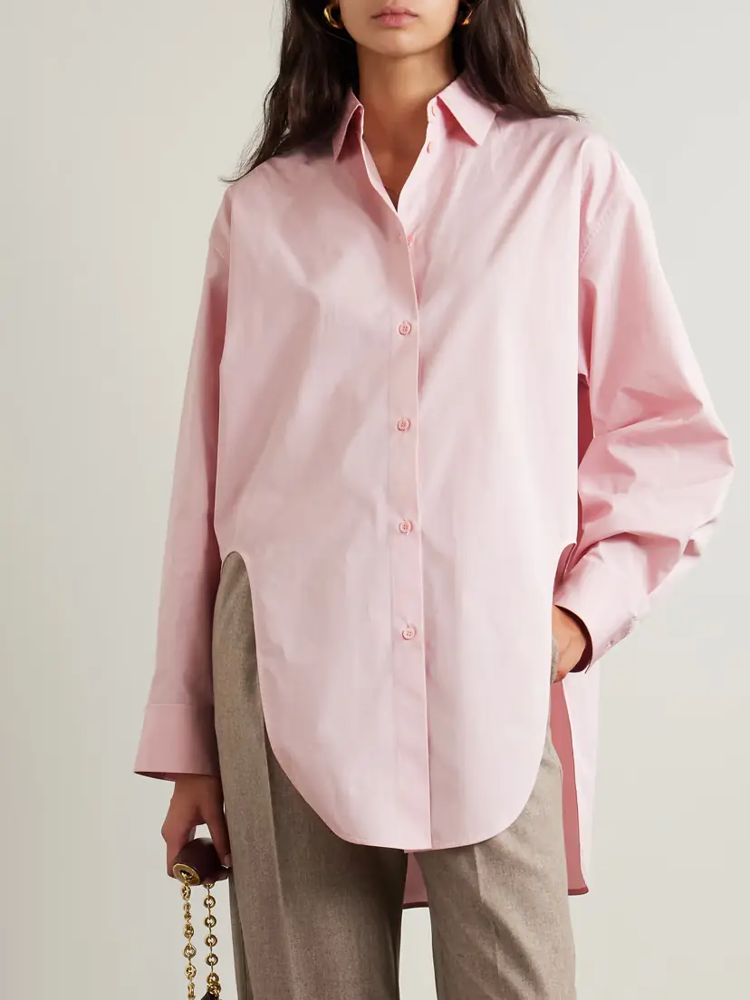 Loewe Cutout Cotton-poplin Shirt | Thumbnail 3 Loewe Cutout Cotton-poplin Shirt | Thumbnail 3