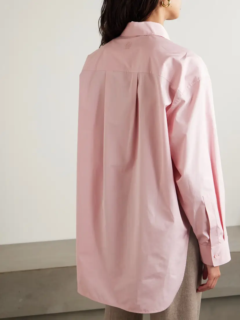 Loewe Cutout Cotton-poplin Shirt | Thumbnail 4 Loewe Cutout Cotton-poplin Shirt | Thumbnail 4