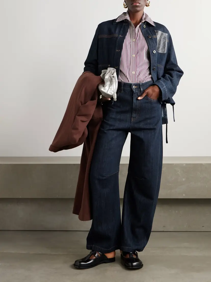 Loewe High-rise Barrel-leg Jeans | Thumbnail 2 Loewe High-rise Barrel-leg Jeans | Thumbnail 2