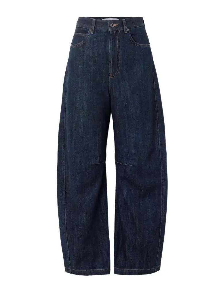 Loewe High-rise Barrel-leg Jeans | Thumbnail 1 Loewe High-rise Barrel-leg Jeans | Thumbnail 1
