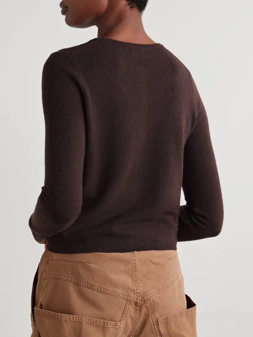 Staud Midnight Cashmere Cardigan | Thumbnail 3 Staud Midnight Cashmere Cardigan | Thumbnail 3