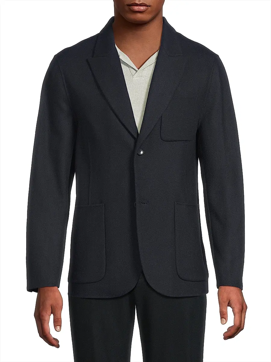 Vince Men's Splittable Wool Blazer | Thumbnail 3 Vince Men's Splittable Wool Blazer | Thumbnail 3