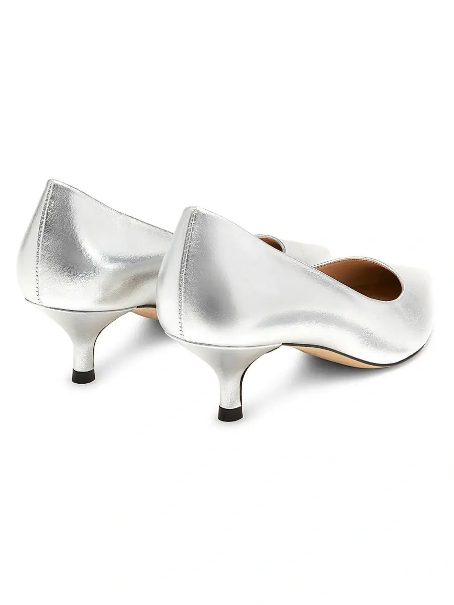 Stuart Weitzman Women's Power 50MM Leather Pumps | Thumbnail 3 Stuart Weitzman Women's Power 50MM Leather Pumps | Thumbnail 3