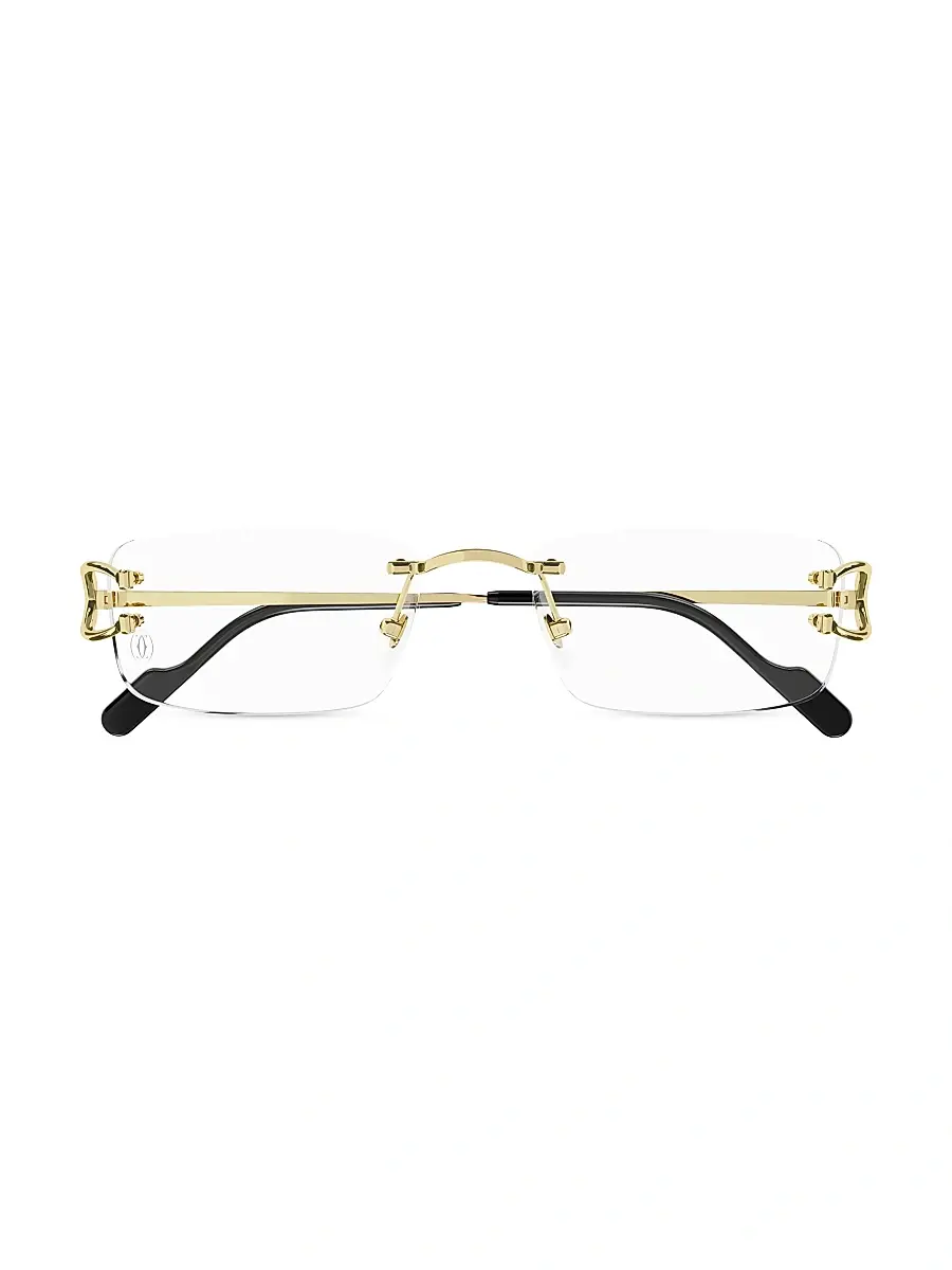 Cartier Women's C Decor Rectangular Opticals | Thumbnail 2 Cartier Women's C Decor Rectangular Opticals | Thumbnail 2