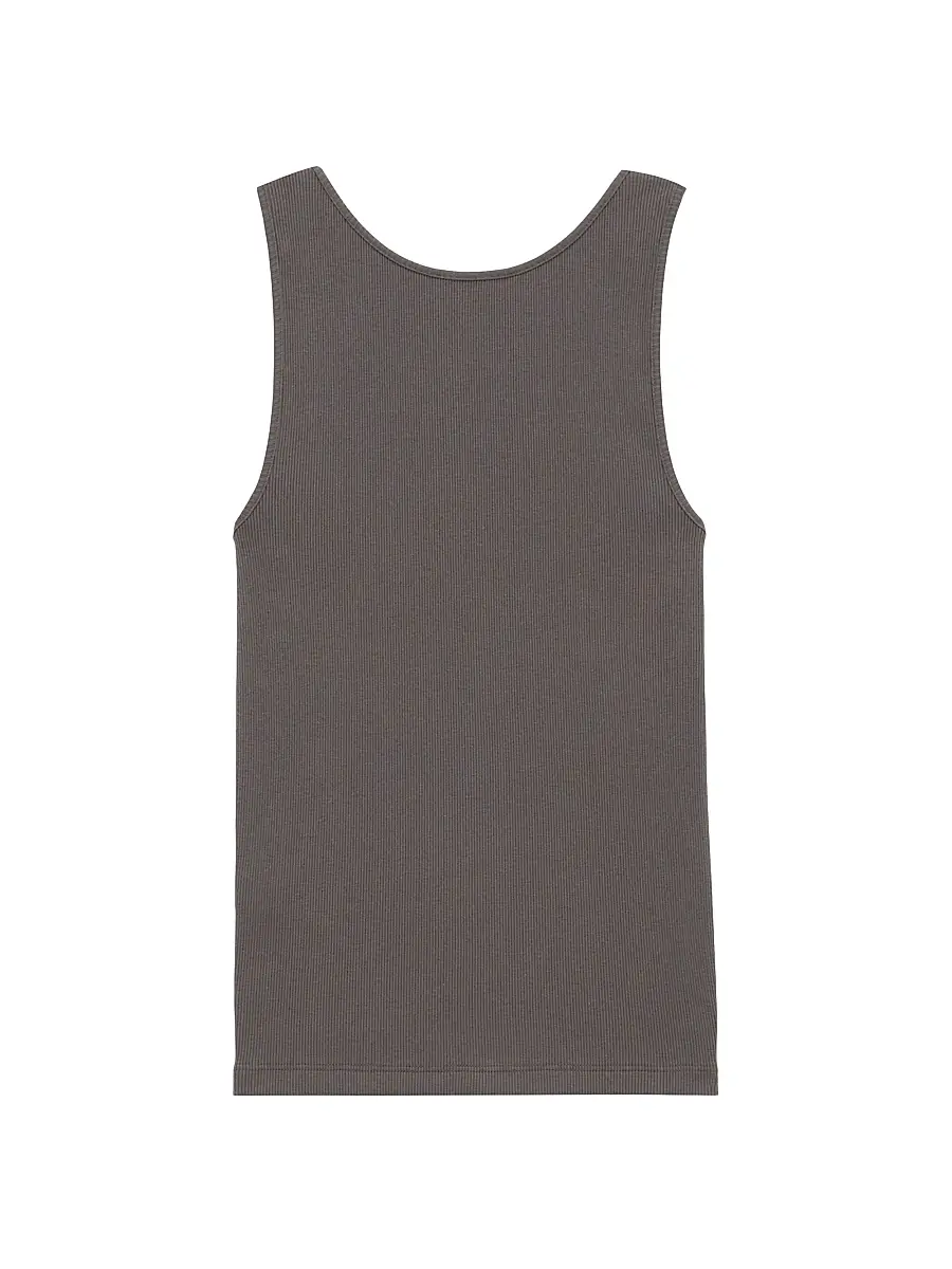 Saint Laurent Men's Cassandre Tank Top | Thumbnail 2