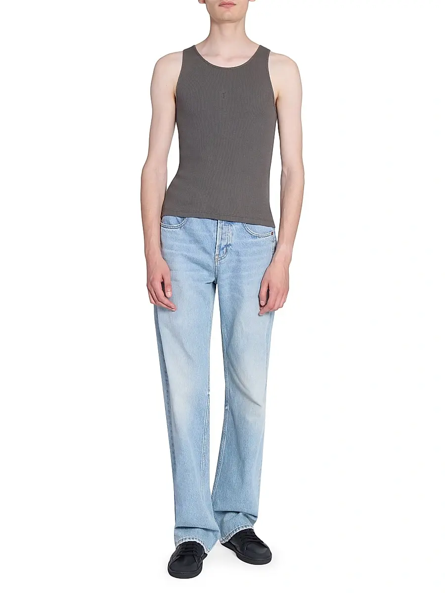 Saint Laurent Men's Cassandre Tank Top | Thumbnail 3