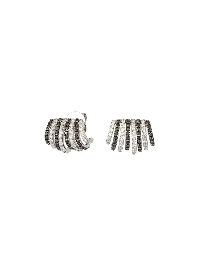 1.24ct Black Diamond 18K Gold Earrings 1.24ct Black Diamond 18K Gold Earrings