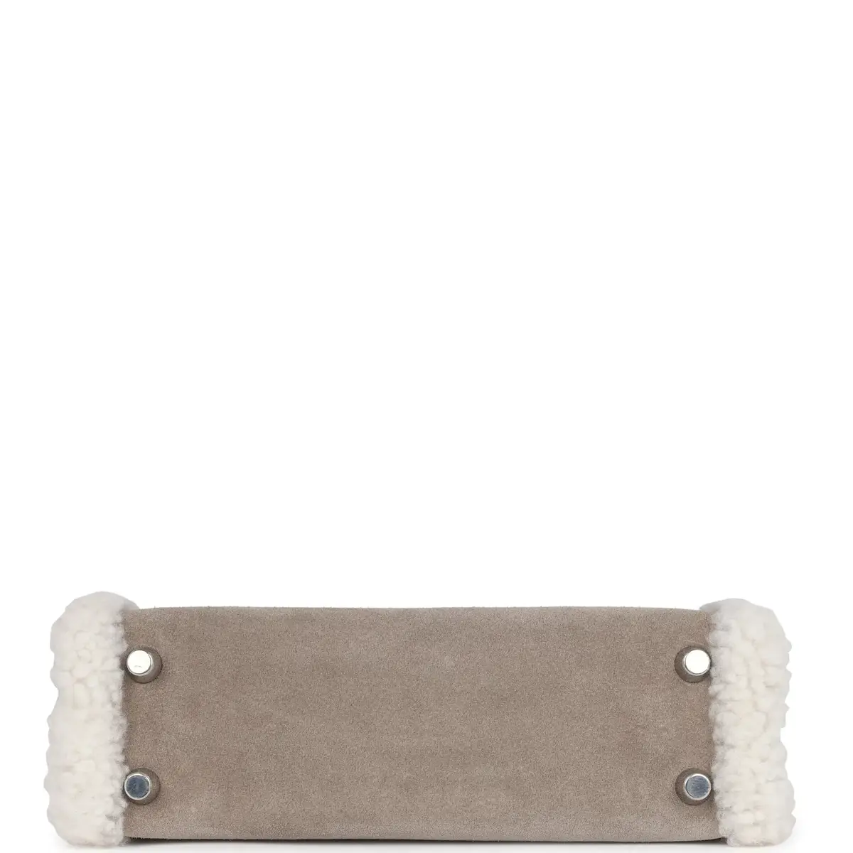 HERMÈS Hermes Teddy Kelly 20 Gris Caillou/Ecru/Etoupe/Grizzly/Mouton Merinos/Swift Palladium Hardware | Thumbnail 6 HERMÈS Hermes Teddy Kelly 20 Gris Caillou/Ecru/Etoupe/Grizzly/Mouton Merinos/Swift Palladium Hardware | Thumbnail 6