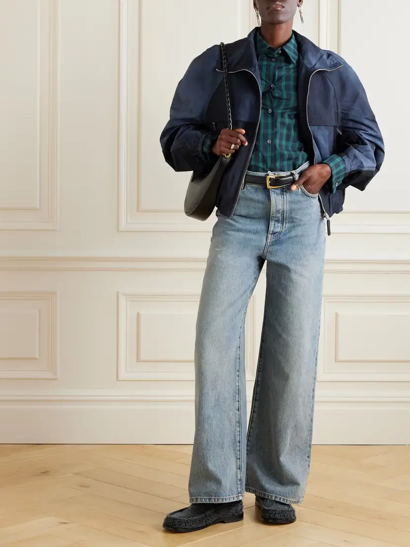 Loewe Asymmetric Checked Cotton-poplin Shirt | Thumbnail 2
