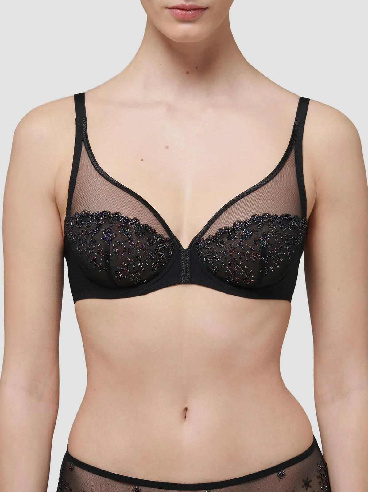 Women's Delice Sheer Plunge Bra Women's Delice Sheer Plunge Bra
