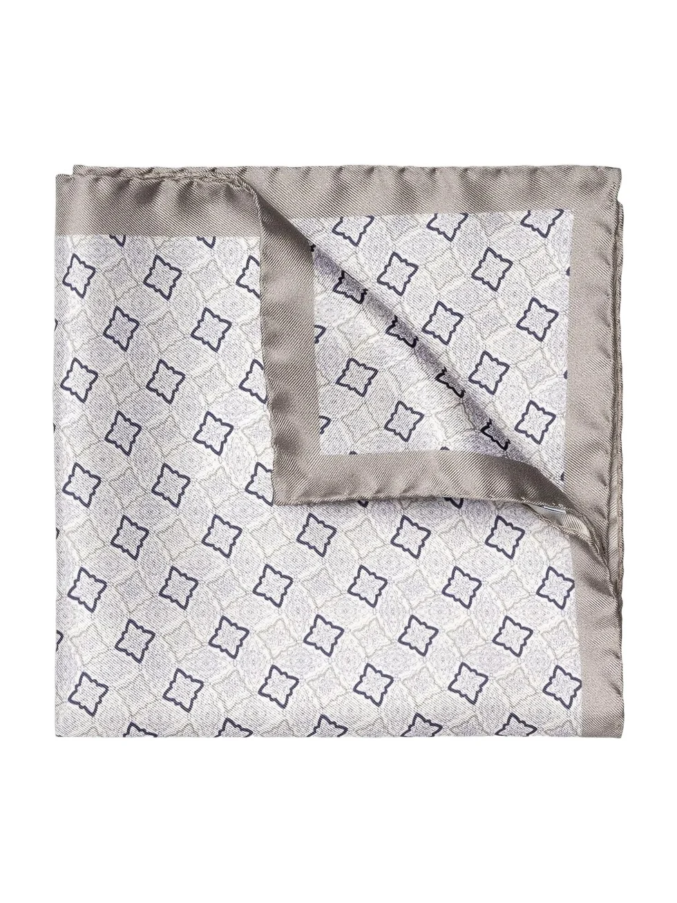 Men's Geometric Silk Pocket Square Men's Geometric Silk Pocket Square