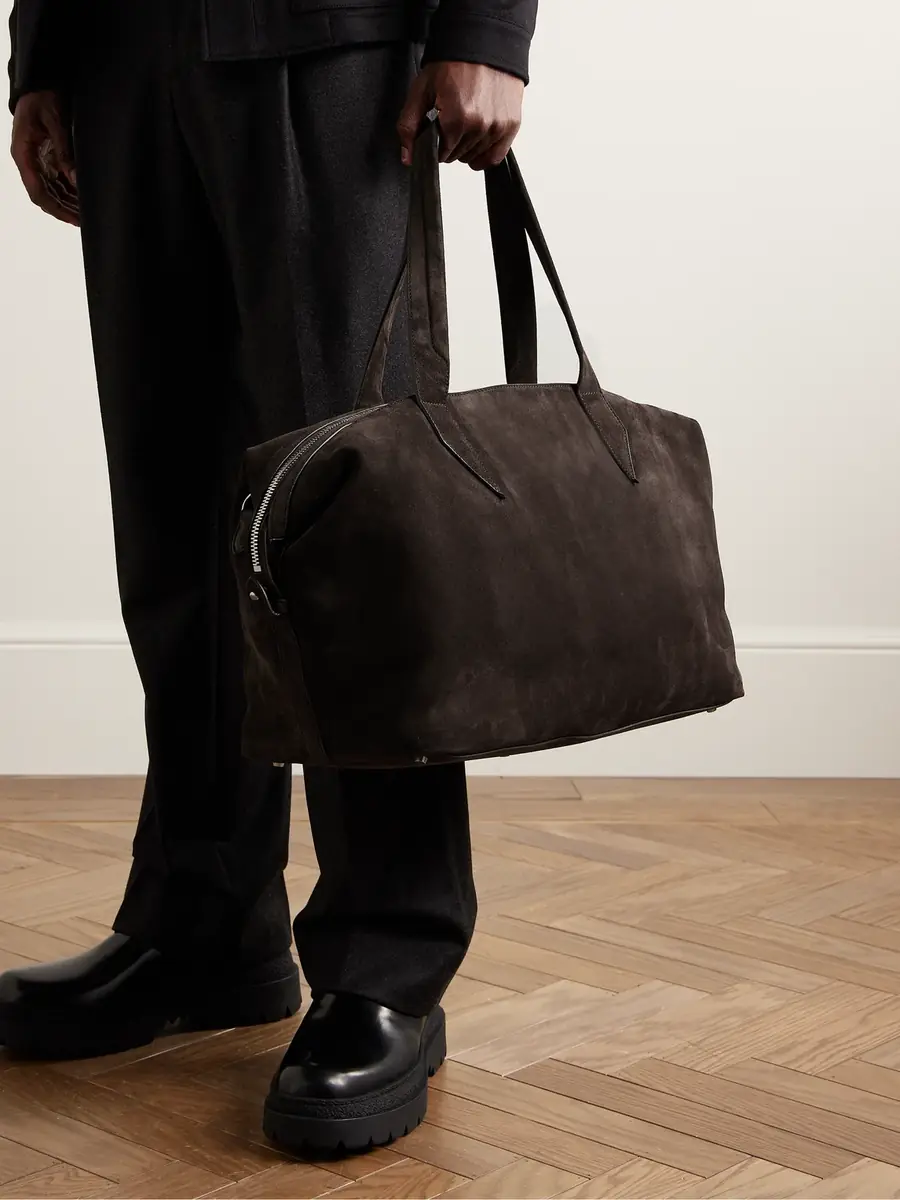 Métier Nomad All Day Suede Holdall - Men | Thumbnail 2 Métier Nomad All Day Suede Holdall - Men | Thumbnail 2