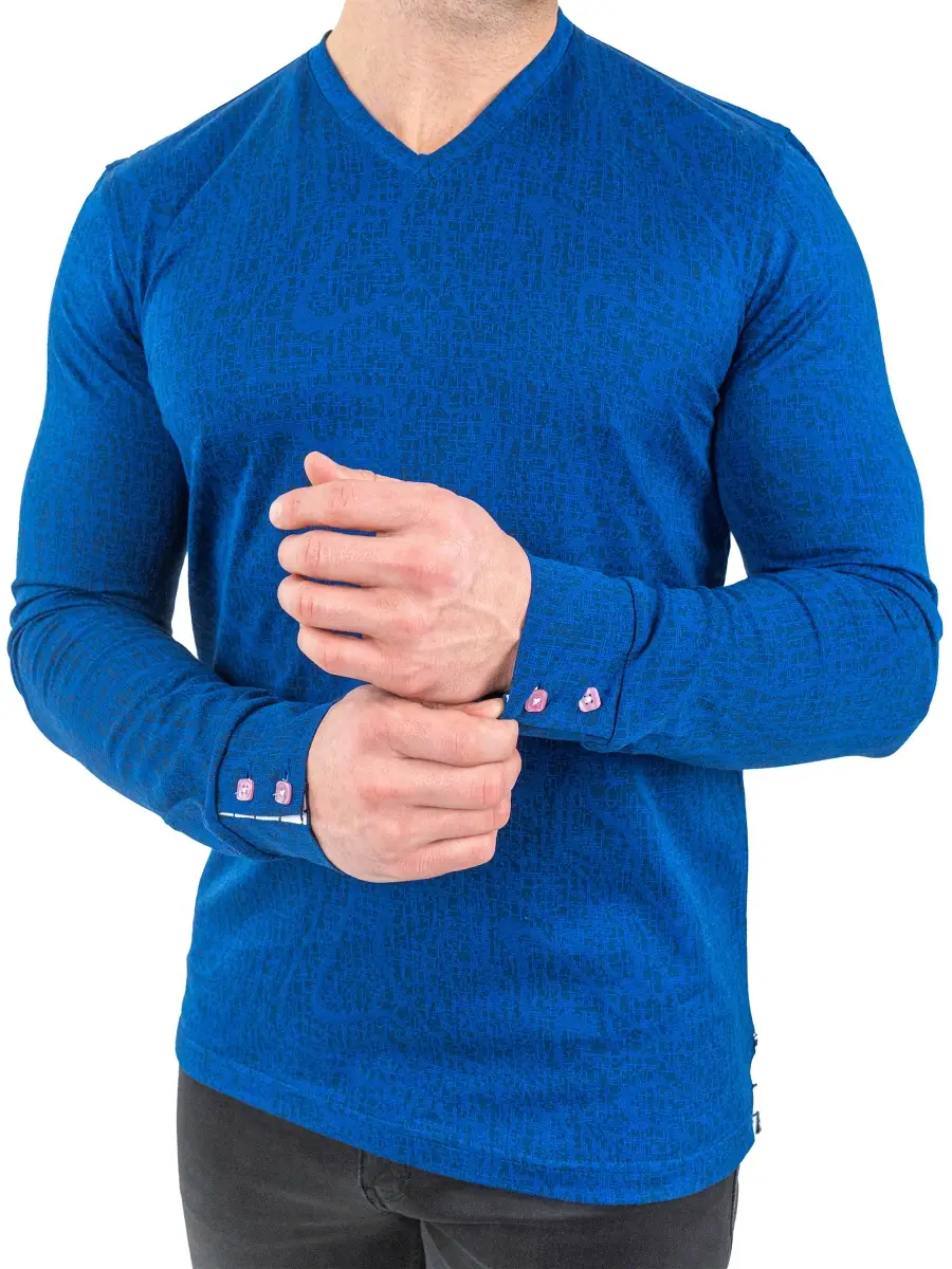 Maceoo Men's V-Neck Edison T-Shirt | Thumbnail 5 Maceoo Men's V-Neck Edison T-Shirt | Thumbnail 5