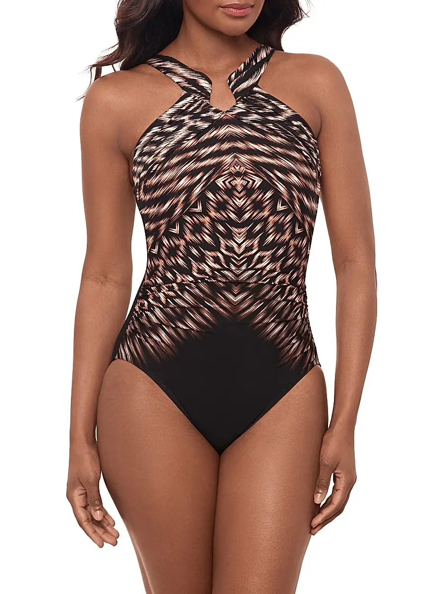 Miraclesuit Swim Women's Topkapi Aphrodite Abstract One-Piece Swimsuit | Thumbnail 2 Miraclesuit Swim Women's Topkapi Aphrodite Abstract One-Piece Swimsuit | Thumbnail 2