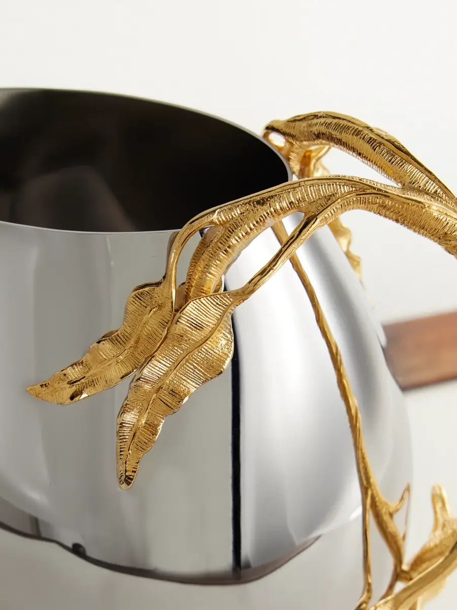 L'Objet Fern Stainless Steel and Gold-Plated Pitcher - Men | Thumbnail 3