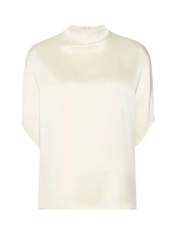 Satin Cape Tee