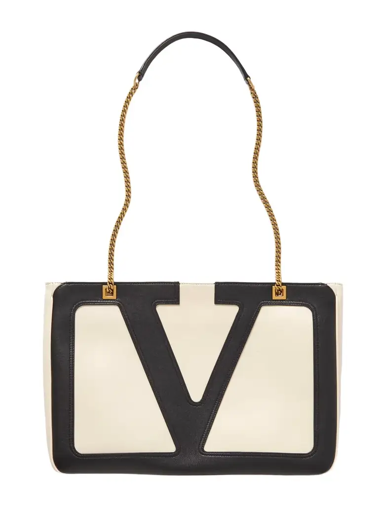 Valentino Garavani Viva Superstar Medium Two-tone Leather Shoulder Bag | Image 1 Valentino Garavani Viva Superstar Medium Two-tone Leather Shoulder Bag | Image 1