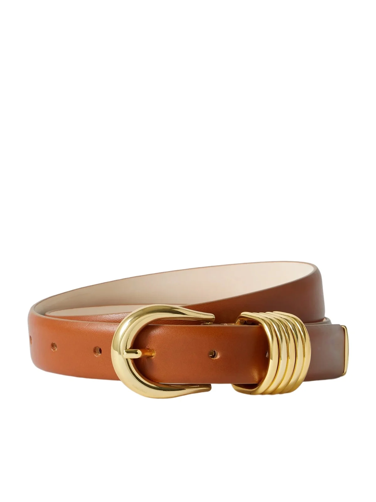 Hollyhock Leather Belt