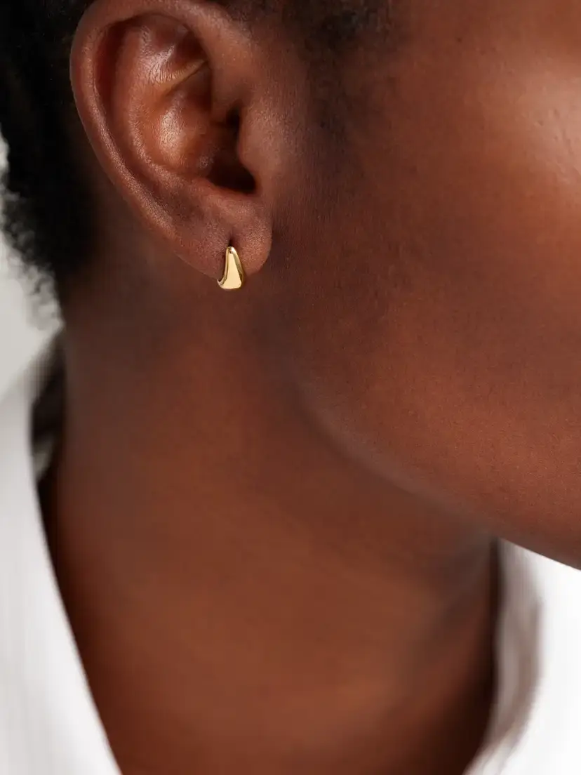 Anita Ko Baby Claw 18-karat Gold Hoop Earrings | Thumbnail 2