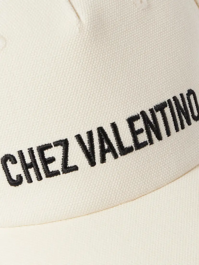 Valentino Garavani Embroidered Cotton-canvas Baseball Hat | Thumbnail 4 Valentino Garavani Embroidered Cotton-canvas Baseball Hat | Thumbnail 4