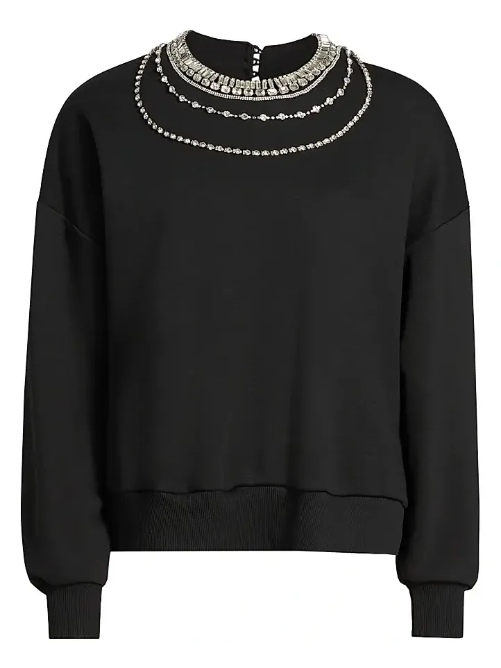 Women's Brandy Layered Necklace Sweater